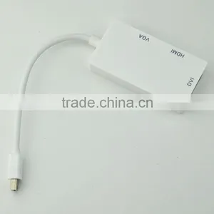 Manufacture Price Mini dp to Hdmi Dvi Vga Adapter Cable for Computer thumbnail-4