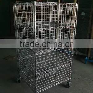 Chrome Movable Wire Mesh Security Cage thumbnail-6