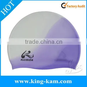 Fashion Silicone Large Swimming Cap thumbnail-1