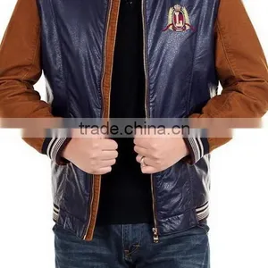Best Quality Hotsell Men Jacket Leather thumbnail-4