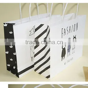 Promotional White Paper Bags for Food thumbnail-6