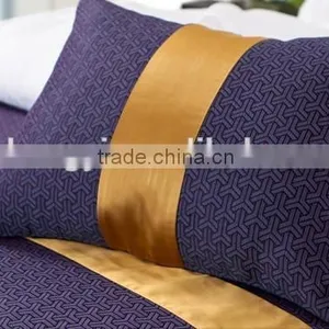100%polyester High Quality Hotel Bed Runner thumbnail-2