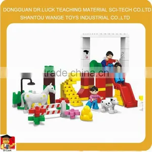 Educational Toy Zoo Set Building Bricks thumbnail-1