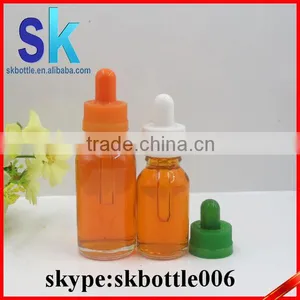 1oz Clear Glass Bottle With Dropper thumbnail-6