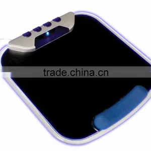 Blue LED Lighted Mouse Pad With 4 Port High Speed USB 2.0 Hub thumbnail-1