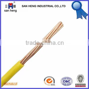 450/750V Stranded 8mm Oxygen Free Copper Wire Single Phase Cable thumbnail-2
