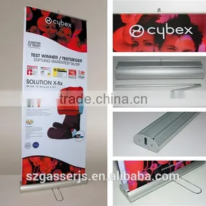 Custom Promotion Display Flex Banner Stand Digital Roll up Banner Quality Choice thumbnail-1