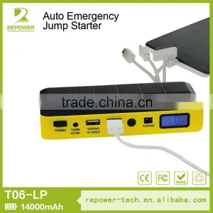 2015 New Design Mini Multifunction Car Jump Starter for 12V Car, Mobile Phones, Tablet PC. Laptop thumbnail-5