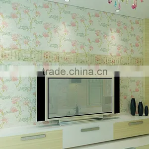 Colorful Big Follower Bedroom Decoration Pure Paper Wallpaper thumbnail-2