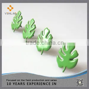 Metal Leaf Scrapbooking Brads thumbnail-3