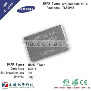 Genuine Original K9G8G08U0A-PIB0 TSSOP48 1G X8bit NAND Flash Memory RAM thumbnail-1