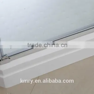Stainless Steel Glass Hinge Pivoted Shower Room (KK3129) thumbnail-3