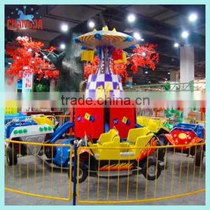 Roundabout Amusement Ride Rotating Car Playground Rides thumbnail-1