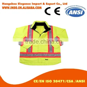 Fluorescent Jacket Pink Safety Reflective Jackets Safety High Vis Jacket thumbnail-1