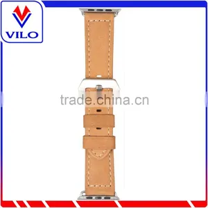 For Apple Watch Leather Loop Band,1:1 Original Magnetic Genuine Leather Loop Band for Apple Watch thumbnail-2