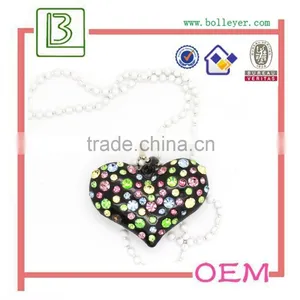 2015 Latest Design Hollow Out Heart Shaped Necklace thumbnail-1