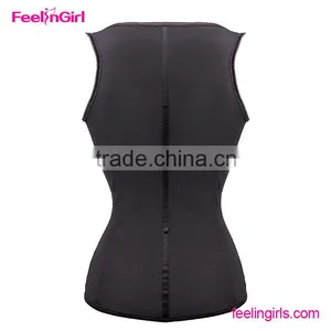 FeelinGirl Women Latex Underbust Workout Trainer 3 Row Waist Cincher Vest Supplier's Choice thumbnail-5