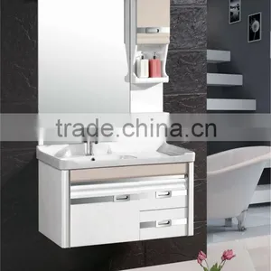 2014 New Toilet Floor Freestanding PVC BATHROOM CABINET thumbnail-1