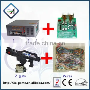 Indoor Unltra Fire Power 3 in 1 Simulator Gun Shooting Game Console Arcade Kits thumbnail-3