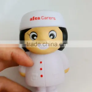 White Cute Nurse Anti Stress Toys thumbnail-4
