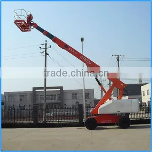 Lifting Height 20m, 250-480kg Load Capacity Telescopic Boom Lift/aerial Work Platform thumbnail-1