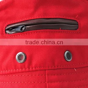 2015 Fashion Cotton Fabric Bucket Hats With Short Bill thumbnail-4