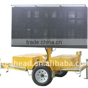 Portable Outdoor P20 LED Sign Screen Trailer thumbnail-1