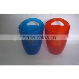 Two Bottle Plastic Ice Bucket thumbnail-1