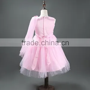 Wholesale Lace Applique Tutu Dress Chiffon Princess Dresses for Girls of 6 Years Old TR-WS37 thumbnail-2