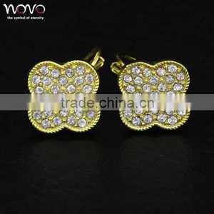 Latest Brass Gold Plated Earrings for Girls thumbnail-1