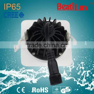 Recessed Round White CRI 80 IP65 CE SAA COB LED Downlight thumbnail-1