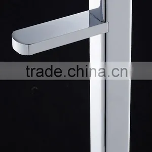 Brass High Body Square Basin Mixer/high Grand Faucet thumbnail-1