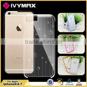 Newest Submition Thin Transparent Pc+tpu Phone Case for Iphone 6 4.7 Inch thumbnail-2
