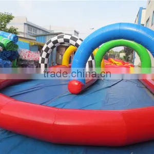 Lanqu Inflatable Race Kart Zorb Ball Track Race Track thumbnail-6
