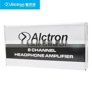 Alctron H8 Professional High-power 8 Channel Headphone Preamplifier, Headphone Amplifier,Ultra-Versatile Headphone Amplifier thumbnail-6