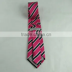 Customize Silk Men's Neck Tie in Stripe Pattern thumbnail-2