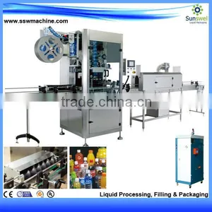 Automatic Bottle Shrink Sleeve Labeling Machine thumbnail-1