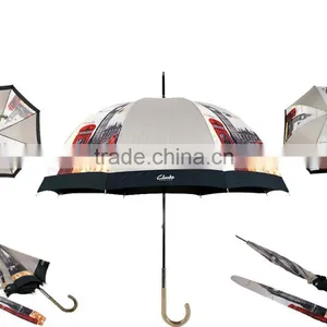 Shenzhen Umbrella Factory Sell Painting Straight Umbrella/High Quality Advertising Umbrella thumbnail-6