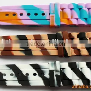 Durable Rubber Watch Strap /watch Band and Custom Are Welcomed thumbnail-1