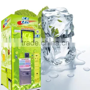 Energy Saving Convenient Multifunction Self-Service Ice Vending Machine For Bagged Ice Or Bulk Ice thumbnail-2