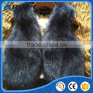 2016 Korean Imitation Fox Fur Rabbit Fur Vest for Women thumbnail-5