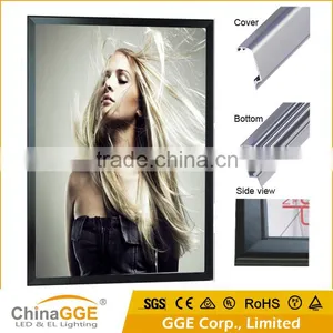 LED Aluminium Lighted Poster Frame Led Advertising Board Light Box thumbnail-1