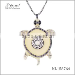 Yiwu Wholesale Cute Plastic Tortoise Pendant Necklace NL158762-8 thumbnail-3