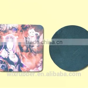 Promotional Glass Drink Rubber Base Cup Pad Coaster thumbnail-1