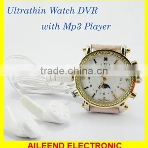 8GB MP3 640*480 Ultra-thin Woman Spy USB Watch Waterproof Hidden Camera DVR thumbnail-1