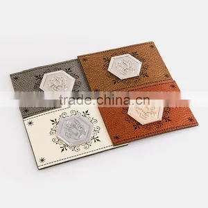 Fashion Design Leather Patch Labels Jeans pu Patch Labels thumbnail-6