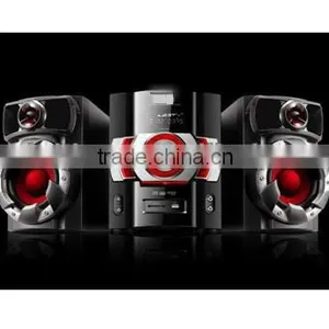 Mini HiFi System With USB SD MMC MS FM CD Ripping and Bluetooth Aux in and Last Memory thumbnail-1