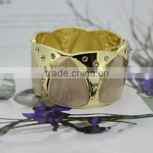 ZB044 Newest Design Gold Plated 2014 Dubai Gold Bangles thumbnail-1