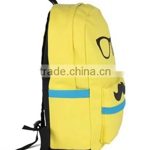 Cute Mustache Fantastic and Adorable Student School Bag for Teenagers thumbnail-2