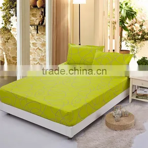 Beauty Bedding Sets Twin Full Queen Green Bed Fitted Sheet thumbnail-2